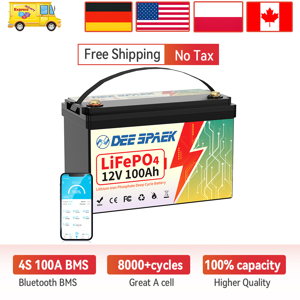 DEEPSPAEK 12V 100Ah Lifepo4 Ba - Fishing Depth Finder review and price