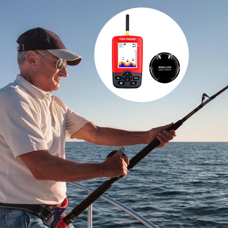 Portable Depth Fish Finder wit - Fishing Depth Finder review and price