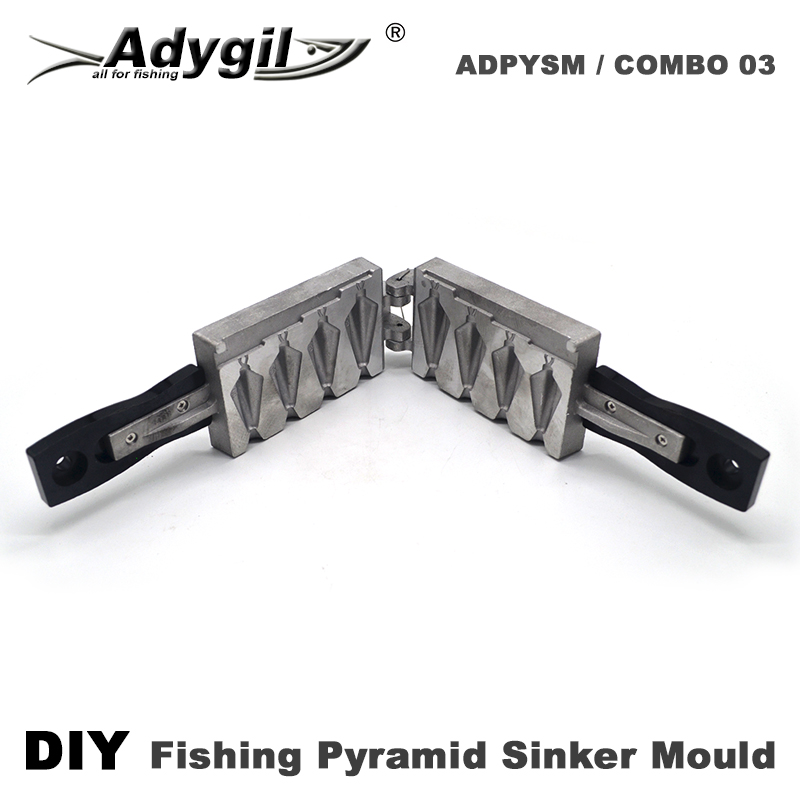 Adygil DIY Pyramid Sinker Moul - Fishing Depth Finder review and price