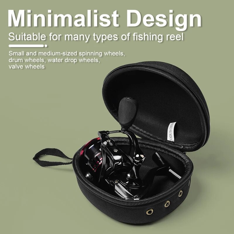 Portable EVA Fishing Reel Bag  - Fish Finder Case review and price