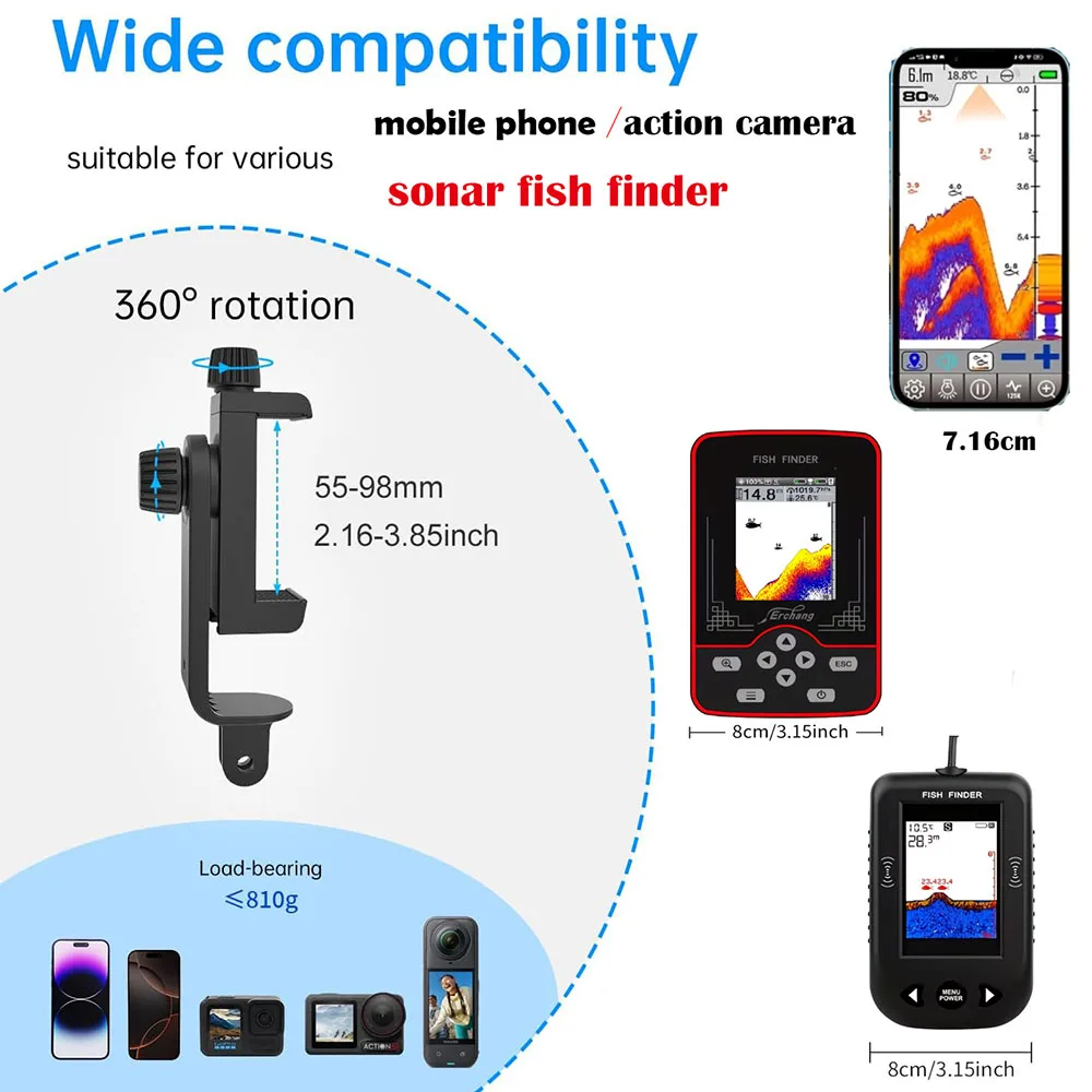 Chest Mount Fish Finder Holder - Fish Finder Mount review and price